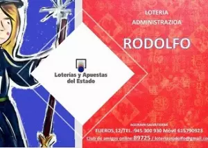 LOTERIAS RODOLFO Colaborador SD Salvatierra